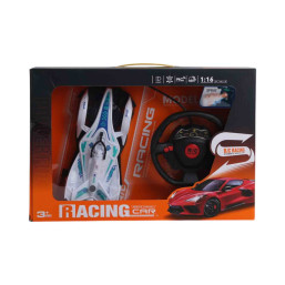 1:16 R/C Formular Car - White